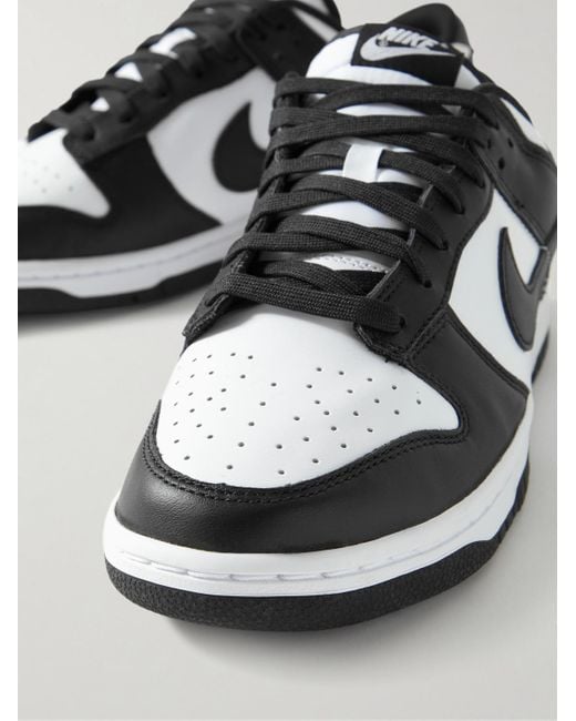 Sneakers in pelle Dunk Low Retro di Nike in Metallic da Uomo