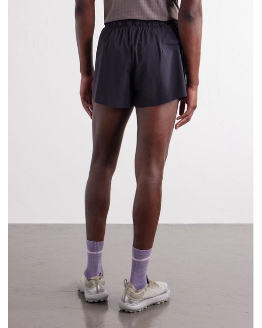 Satisfy Blue Distance Straight-Leg Logo-AppliquÉD 2.5&Quot; Justice&Trade; Shorts for men