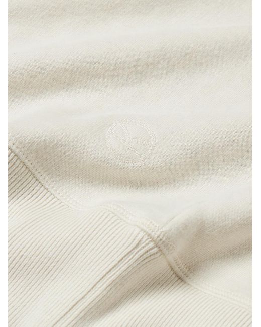 Kingsman White Cotton And Cashmere-blend Jersey Sweatshirt for men