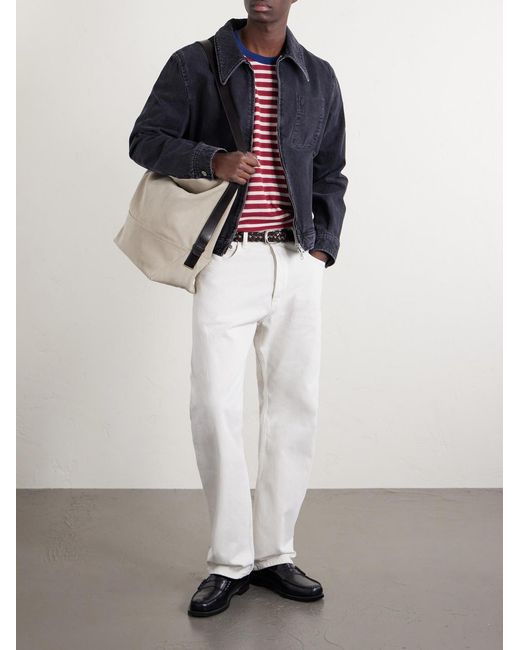 Agolde White Magnus Wide-leg Jeans for men