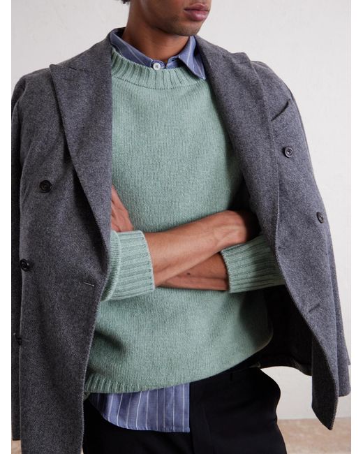 Wool Sweater di William Lockie in Blue da Uomo