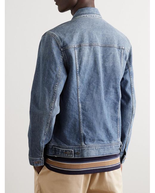 A.P.C. Blue Denim Jacket for men