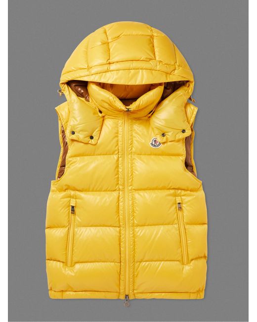 Yellow clearance moncler vest