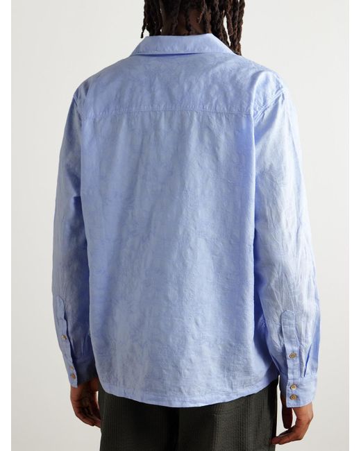 Camicia di A Kind Of Guise in Blue da Uomo