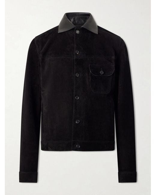 Givenchy Black Leather Jacket for men