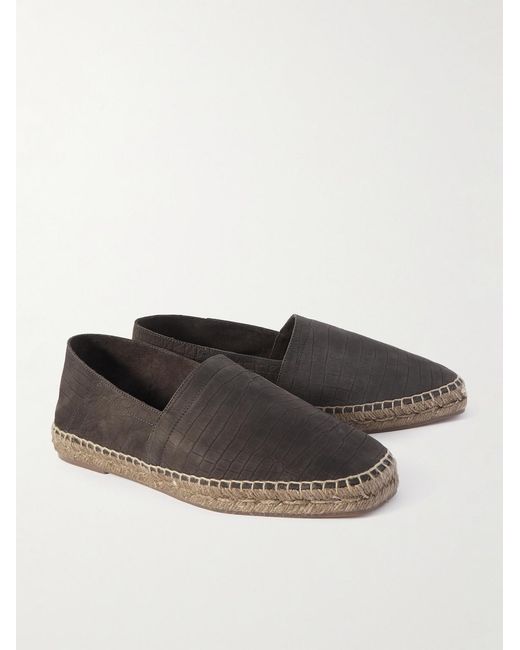 Tom Ford Brown Espadrille for men