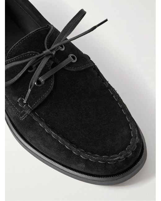 Scarpe Da Barca di Saman Amel in Black da Uomo