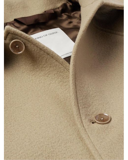 A Kind Of Guise Natural Cyrus Wool-Blend Felt Coat for men