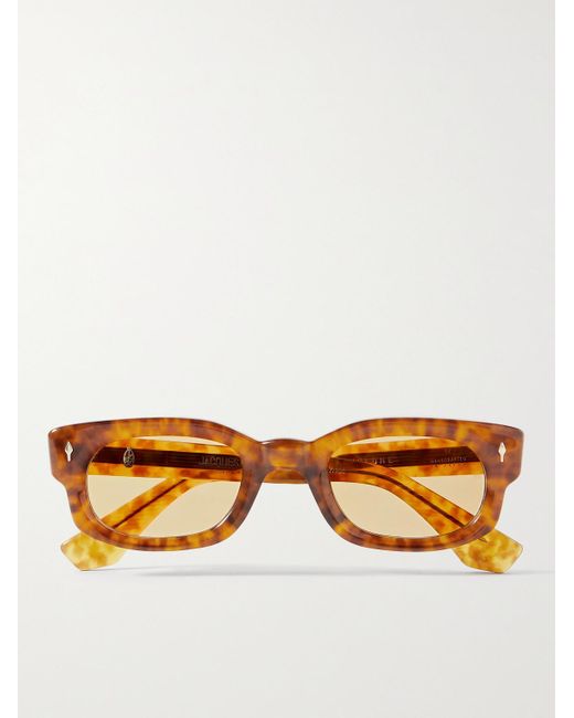 Jacques Marie Mage Whiskeyclone Rectangular-frame Tortoiseshell Acetate ...