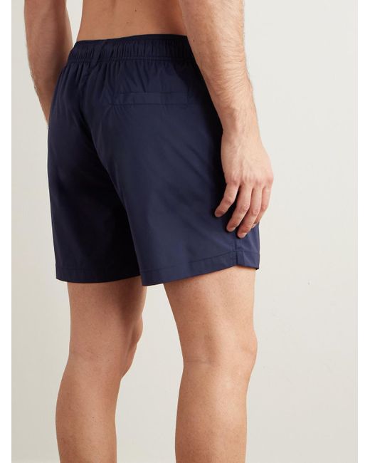 Shorts Da Mare Medi A Gamba Dritta di Frescobol Carioca in Blue da Uomo