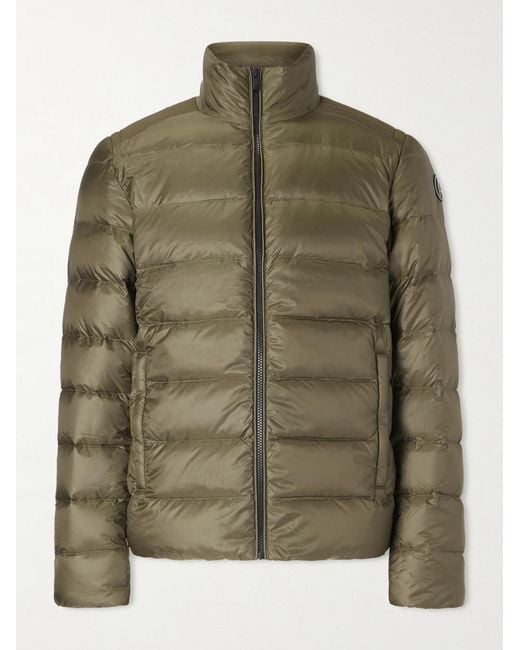 Fusalp Green Gordyn Quilted Down Ski Jacket for men