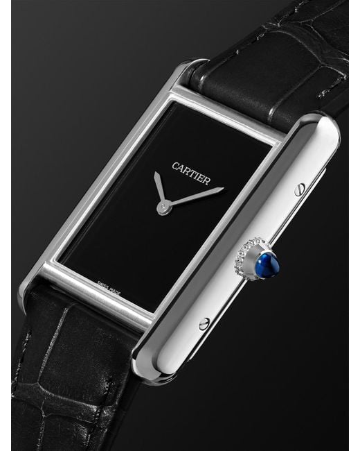 Orologio 33,7 Mm di Cartier in Black da Uomo