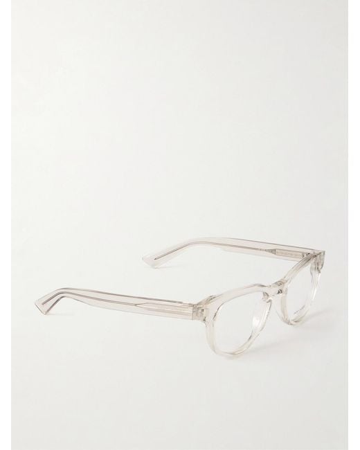 Saint Laurent Natural Sl 876 Round-Frame Acetate Optical Glasses for men