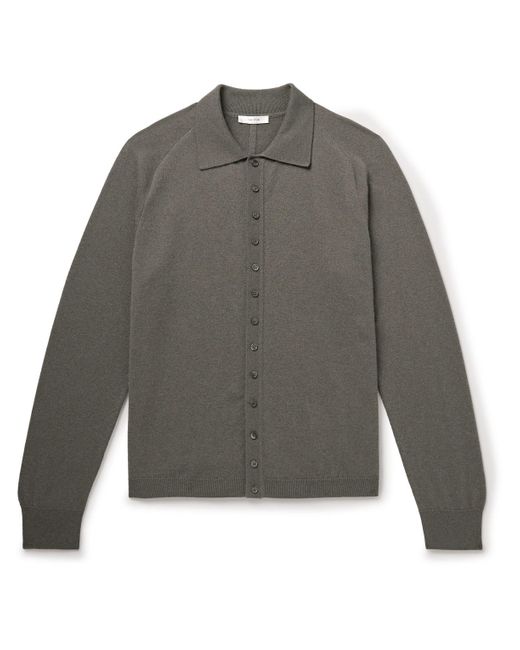 The Row Gray Sinclair Cashmere Cardigan for men