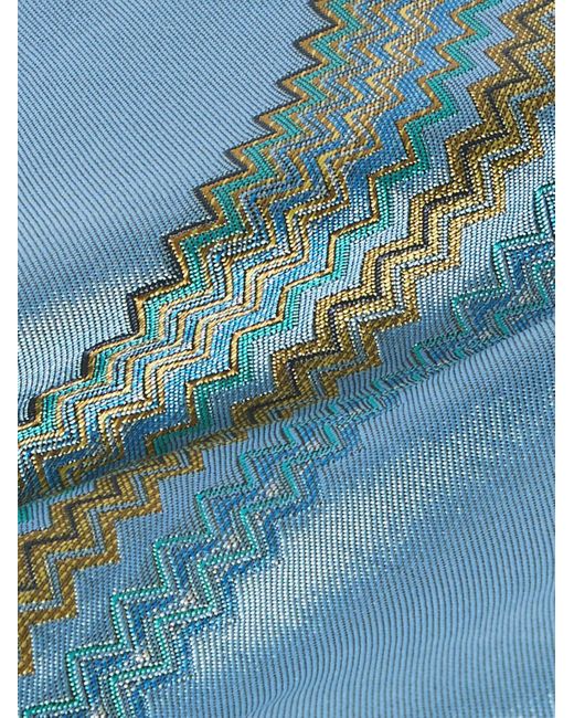 Missoni Krawatte aus Seiden-Jacquard in Blue für Herren