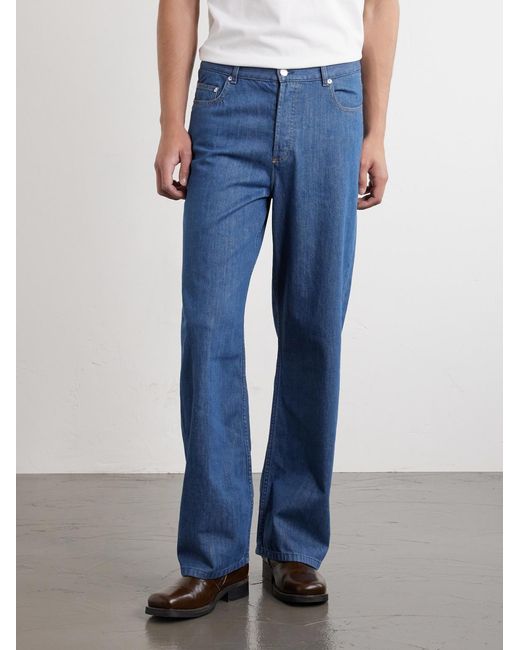 A.P.C. Blue Jean Aaron Straight-Leg Jeans for men