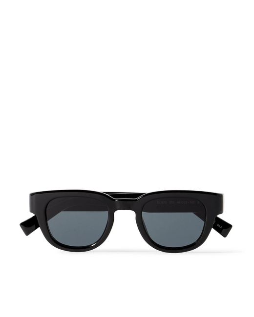 Saint Laurent Black New Wave Round-frame Acetate Sunglasses for men