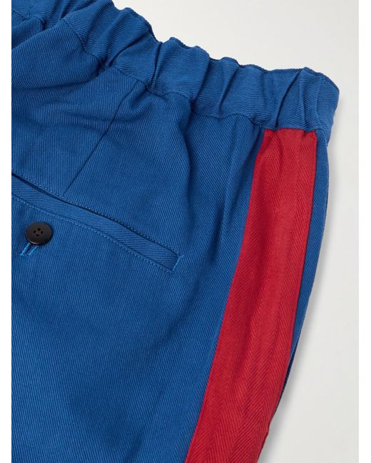 Pantaloni A Gamba Affusolata di Visvim in Blue da Uomo