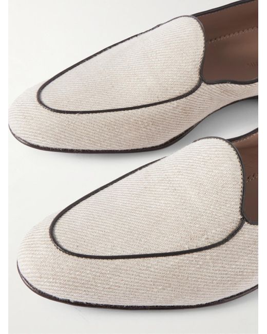 Mocassini di Manolo Blahnik in White da Uomo