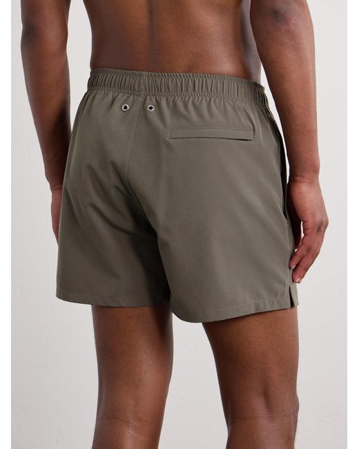 NN07 Green Holiday 10039 Straight-Leg Short-Length Recycled-Shell Swim Shorts for men