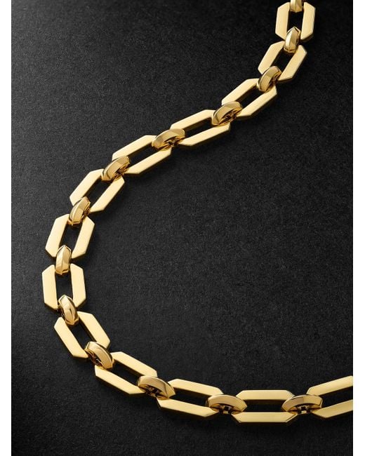 SHAY Black Gold Chain Necklace for men