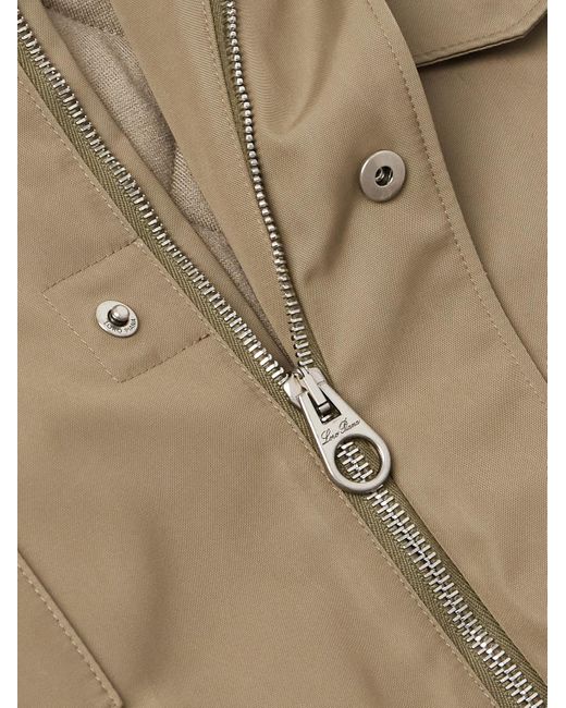 Loro Piana Natural Traveller Shell Jacket for men
