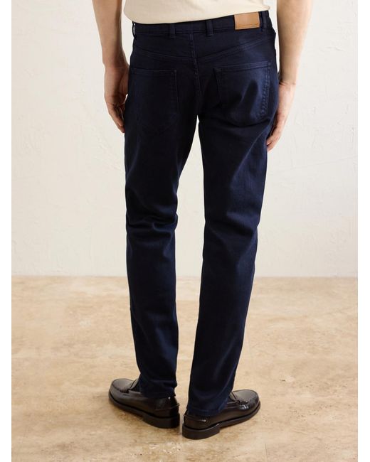 Peter Millar Blue Fairfield Straight-leg Garment-dyed Jeans for men
