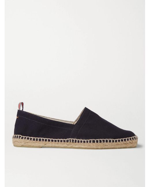 Castaner Blue Pablo Canvas Espadrilles for men