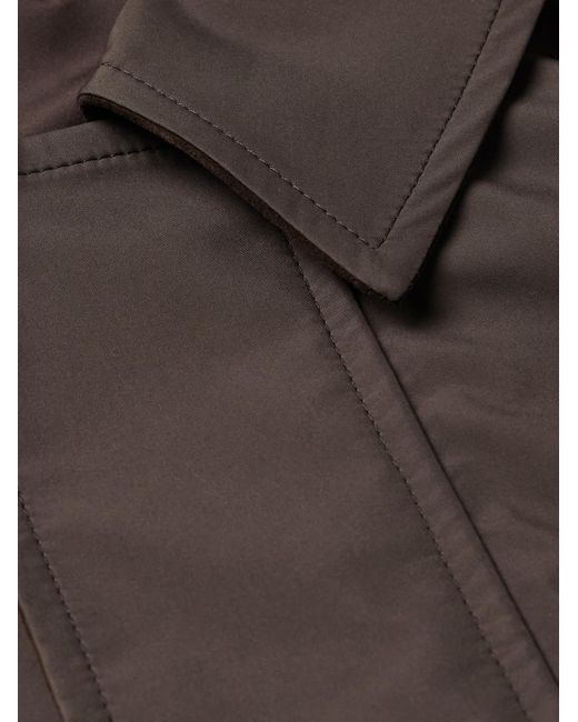 Saman Amel Gray City Nylon Jacket for men