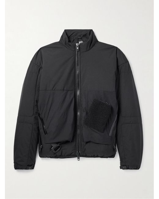 Acronym Black Quilted Windstopper® Jacket for men