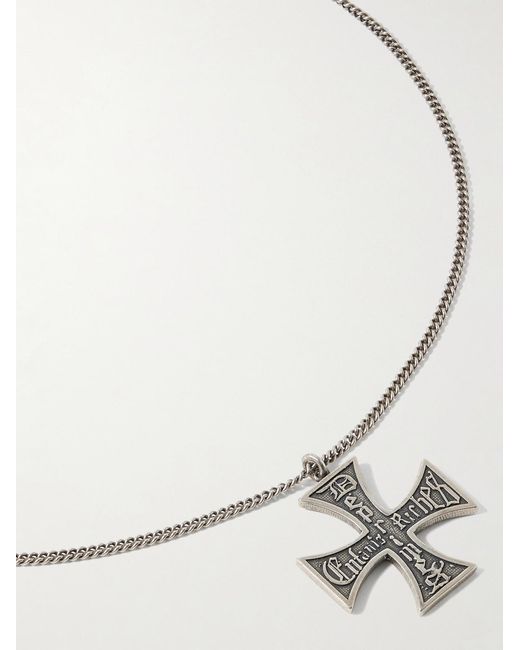 Enfants Riches Deprimes White Pendant Necklace for men