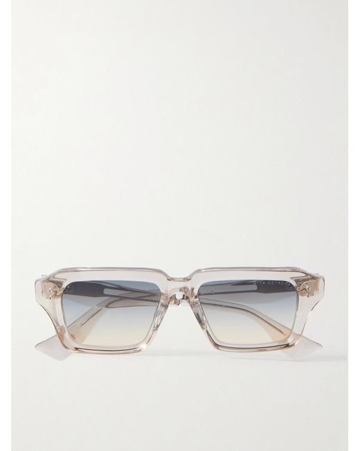 Dita Eyewear Natural Detron Square-Frame Acetate Sunglasses for men
