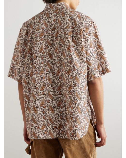 Isabel Marant Natural Paisley-print Cotton Shirt for men