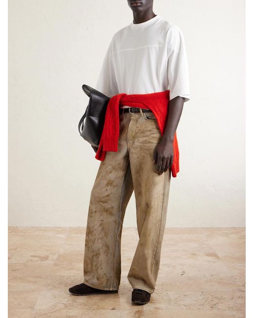 Jacquemus White Cotton-jersey T-shirt for men