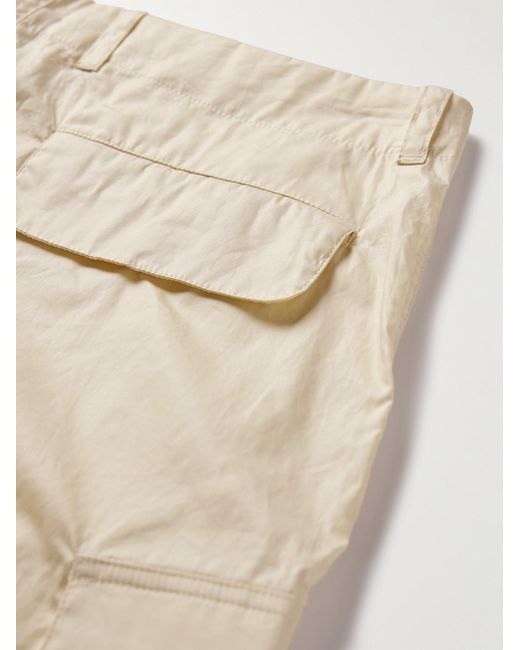 Our Legacy Natural Mount Straight-Leg Crinkled-Shell Cargo Trousers for men