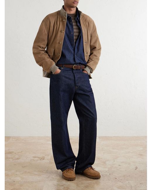 Valstar Brown Ino Suede Jacket for men