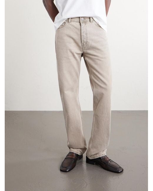Our Legacy Natural First Cut Straight-leg Jeans for men