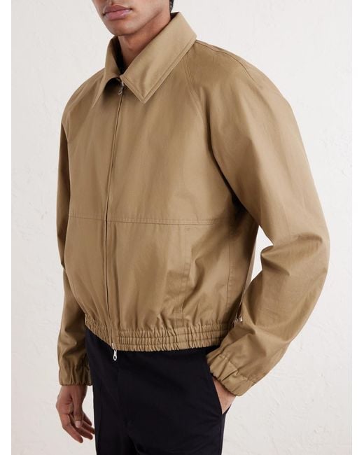 Dries Van Noten Natural Reversible Twill Jacket for men