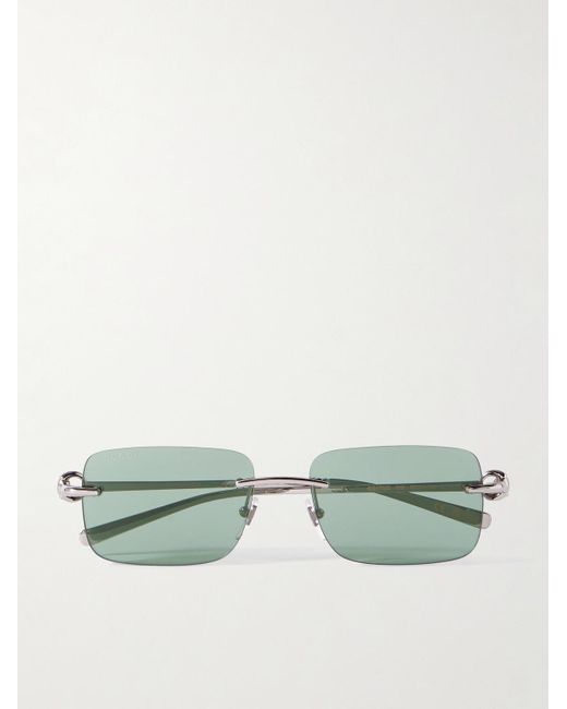 Occhiali Da Sole di Gucci in Green da Uomo