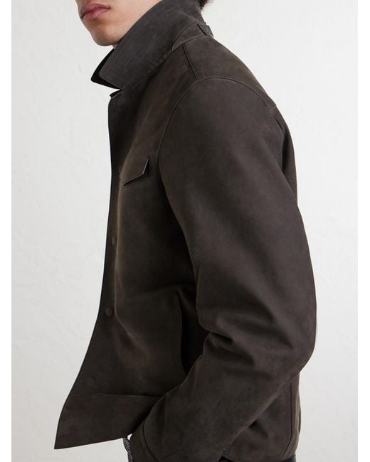 Tom Ford Black Nubuck Jacket for men