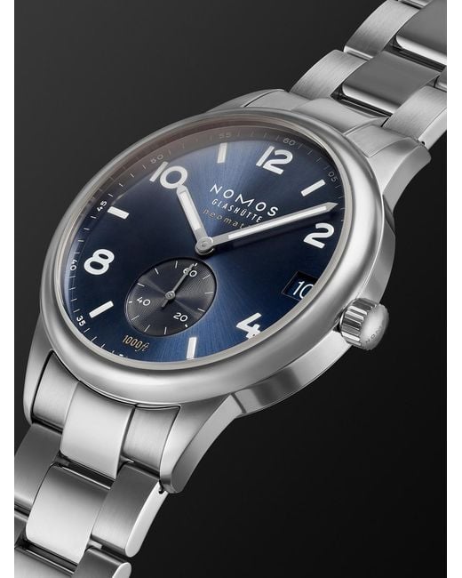 Nomos Blue Club Sport Neomatik Automatic 42Mm Stainless Steel Watch, Ref. No. 782 for men