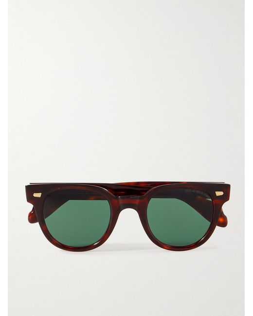 Cutler & Gross Green 1392 Round-Frame Acetate Sunglasses for men