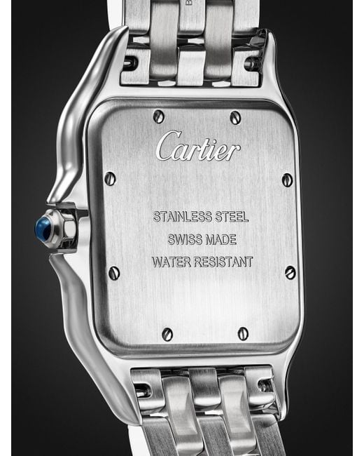 Cartier Black Panthère De Large 42Mm Stainless Steel Watch, Ref. No. W2Pn0016 for men