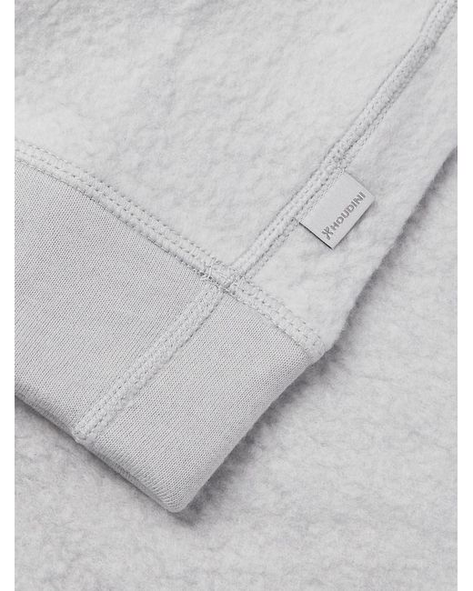 houdini Gray Alto Woolly Treemerino Sweater for men