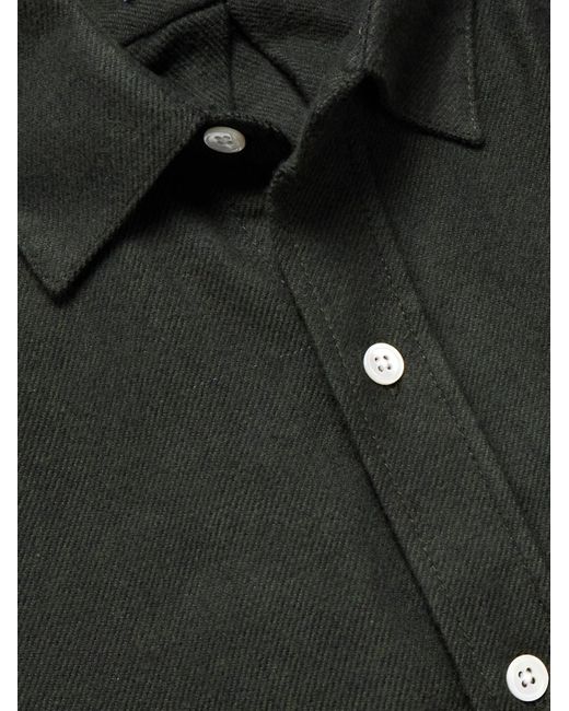 Portuguese Flannel Gray Teca Cotton Shirt for men