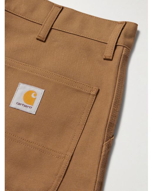 Carhartt Natural Double Knee Straight-leg Cotton-canvas Carpenter Trousers for men