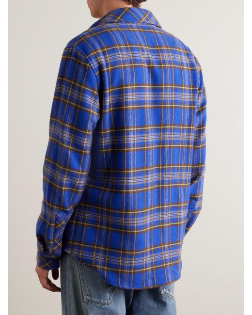 Camicia di God's True Cashmere in Blue da Uomo