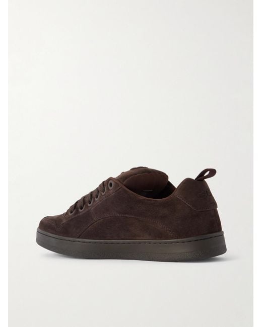 Céline Black Huntington Suede And Mesh Sneakers for men