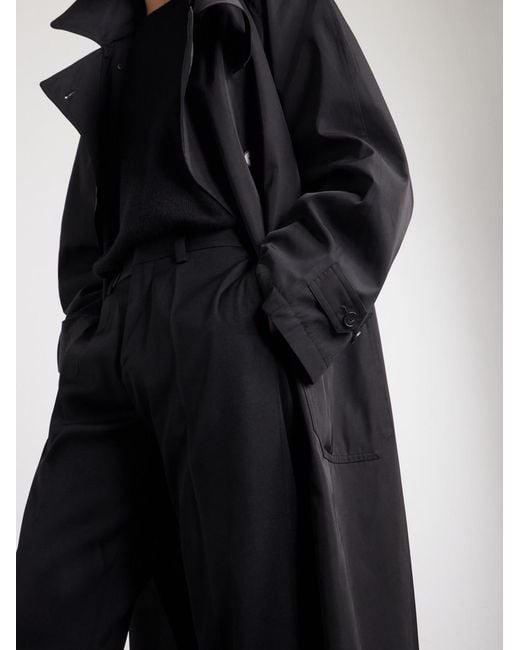 Enfants Riches Deprimes Black Henri's Everyday Straight-Leg Virgin Wool-Twill Trousers for men