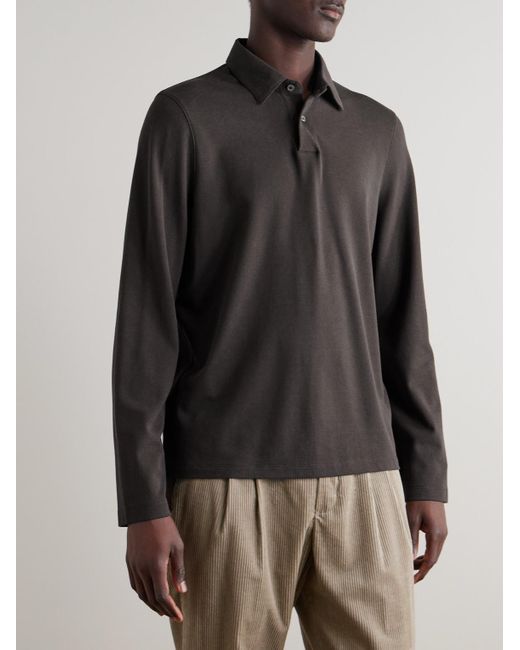 Polo di Dunhill in Gray da Uomo